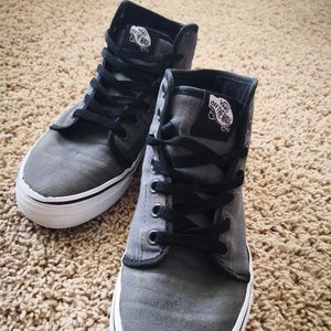 Vans black grey